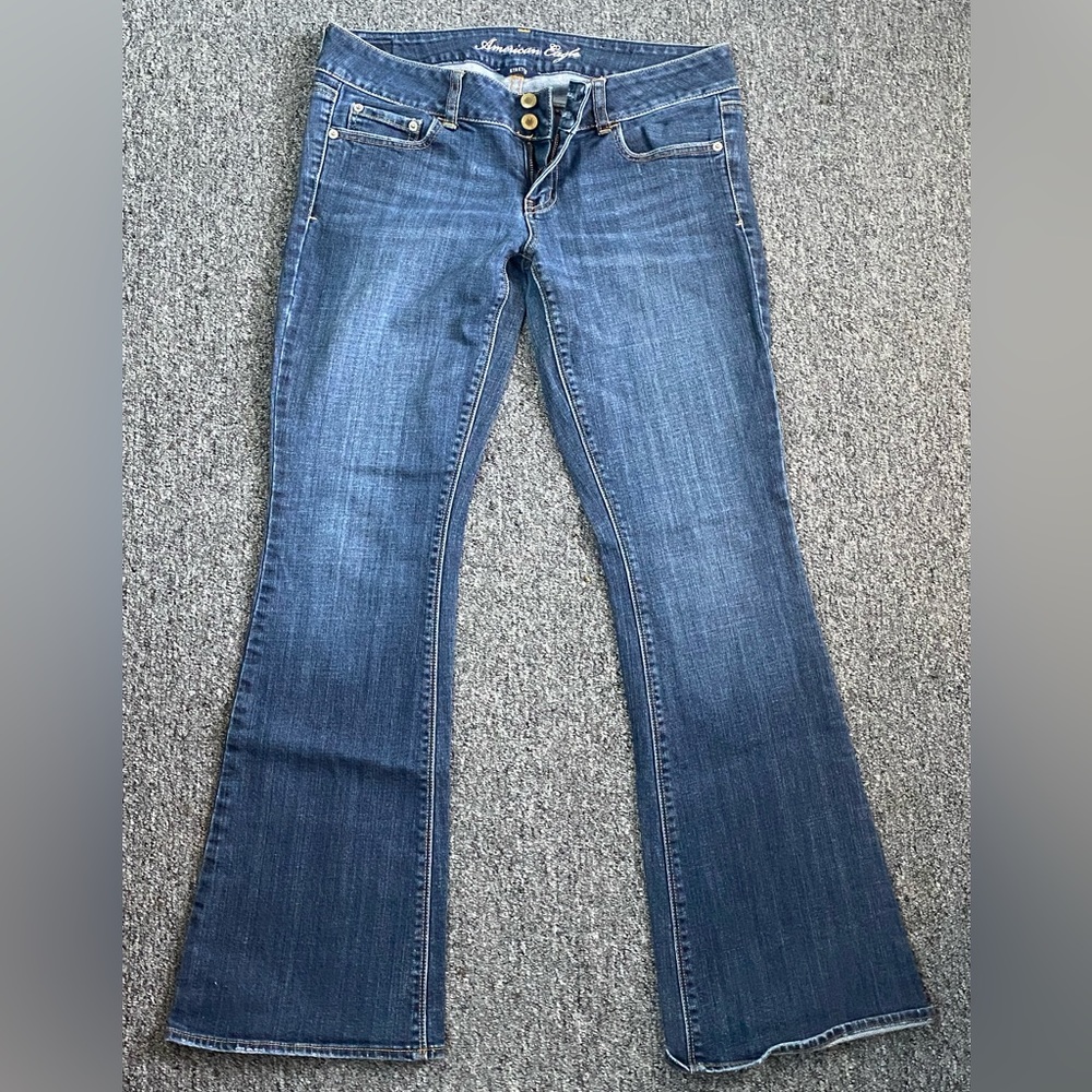 American Eagle Artist Stretch Flare Jeans sz 10